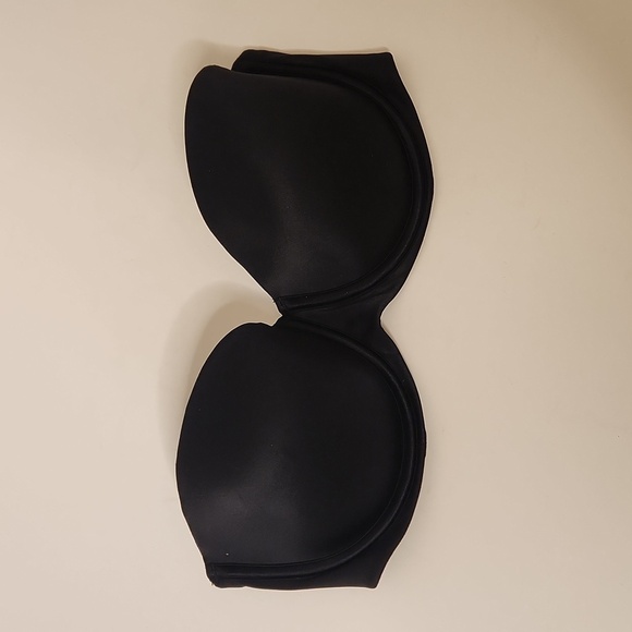 Maidenform Women's Black Underwire Slightly Padded Strapless Bra Size 36B - Picture 2 of 9